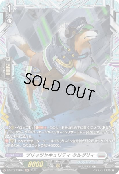 画像1: 【FR仕様】ブリッツセキュリティ クルグリィ[VG_DZ-BT17/FR24] (1)