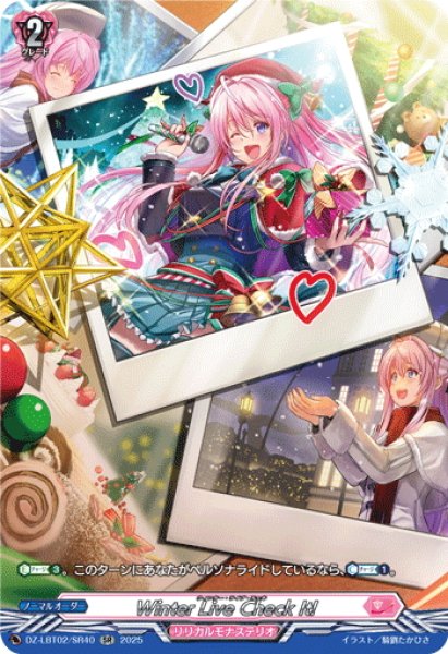 画像1: 【SR仕様】Winter Live Check It![VG_DZ-LBT02/SR40] (1)