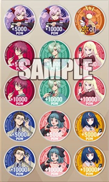 画像1: アクリルファイターズコイン(宿命決戦) (1シート/15個)[VG_DZ-SS06] (1)