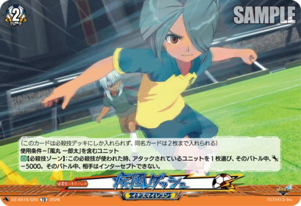 画像1: 疾風ダッシュ[VG_DZ-SS18/020TD] (1)