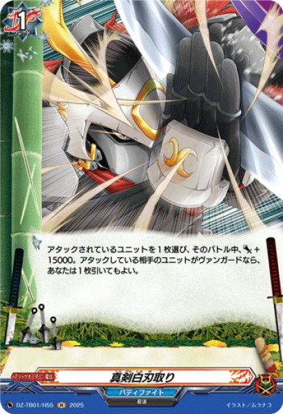 画像1: 【H仕様】真剣白刃取り[VG_DZ-TB01/H55] (1)