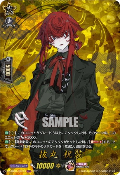 画像1: 【TRR仕様(C)】抜丸 祝装[VG_DZ-TB02/TRR73] (1)