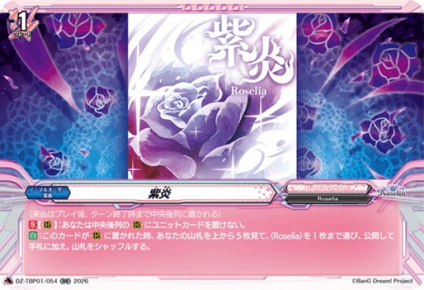 画像1: 紫炎[VG_DZ-TBP01/054RR] (1)