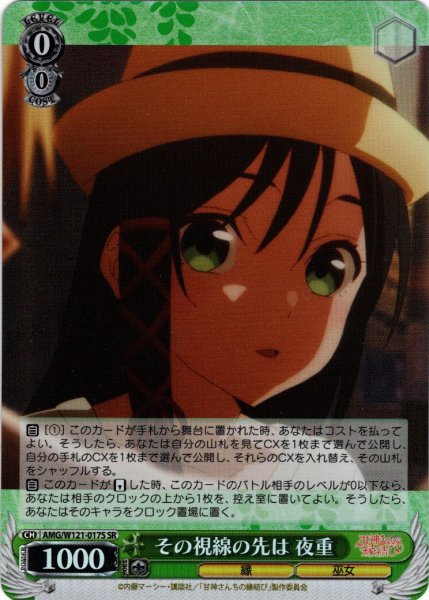 画像1: 【SR仕様(R)】その視線の先は 夜重[WS_AMG/W121-017S] (1)