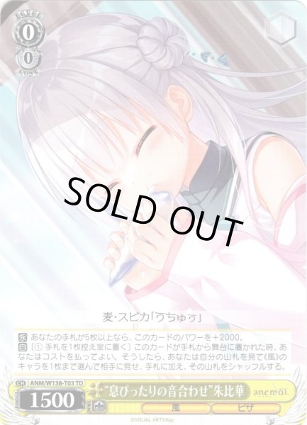 画像1: “息ぴったりの音合わせ”朱比華 [WS_ANM/W138-T03TD] (1)