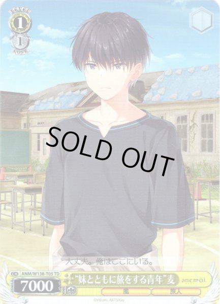 画像1: “妹とともに旅をする青年”麦 [WS_ANM/W138-T05TD] (1)
