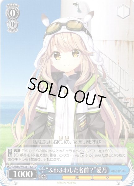 画像1: “ふわふわした名前？”愛乃 [WS_ANM/W138-T12TD] (1)