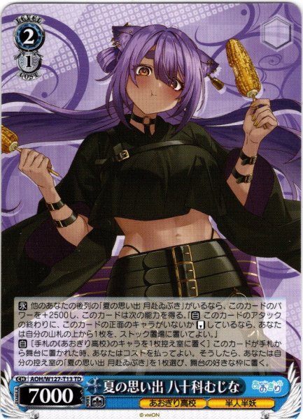 画像1: 夏の思い出 八十科むじな[WS_AOH/W127-T13TD] (1)