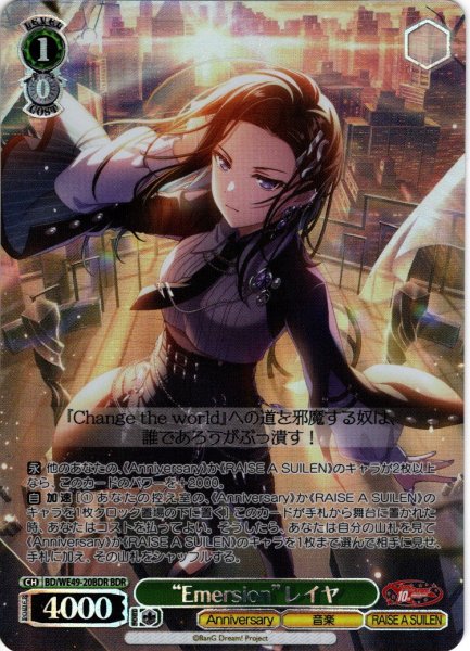 画像1: 【BDR仕様】“Emersion”レイヤ[WS_BD/WE49-20BDR] (1)