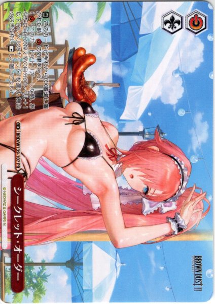 画像1: 【フレームレス仕様】シークレット・オーダー[WS_BRD/W139-107_PR] (1)