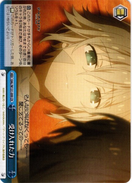 画像1: 受け入れた力[WS_DAL/W131-099CR] (1)