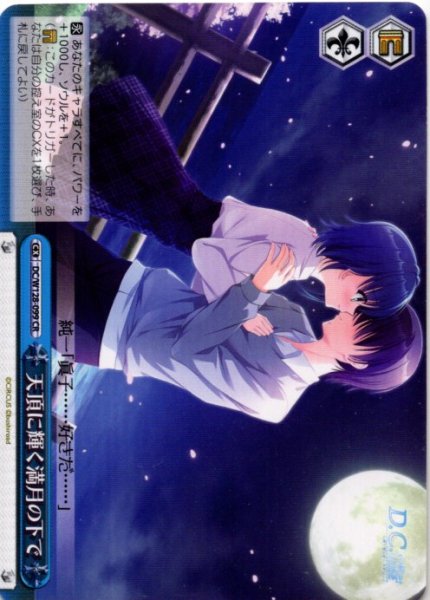 画像1: 天頂に輝く満月の下で[WS_DC/W128-099CR] (1)