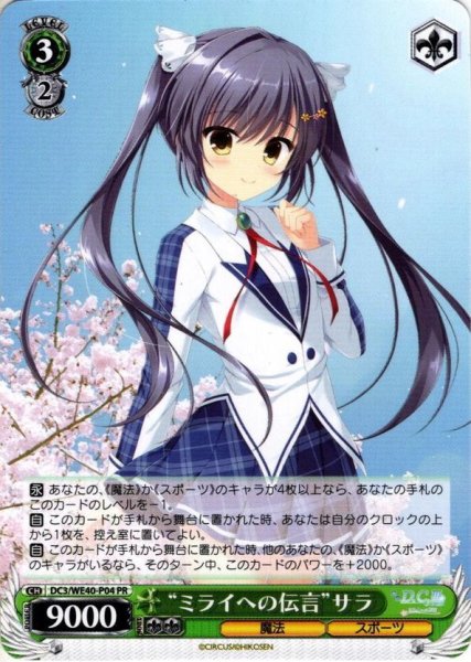 画像1: "ミライへの伝言"サラ[WS_DC3/WE40-P04PR] (1)