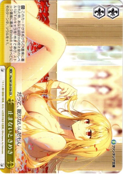 画像1: 止まないときめき[WS_Fks/W120-036CR] (1)