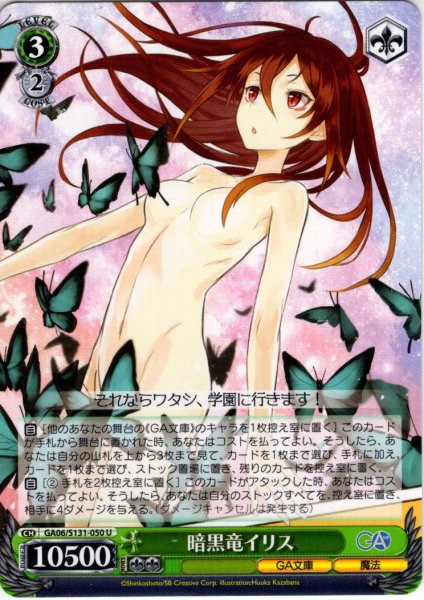 画像1: 暗黒竜イリス [WS_GA06/S131-050U] (1)