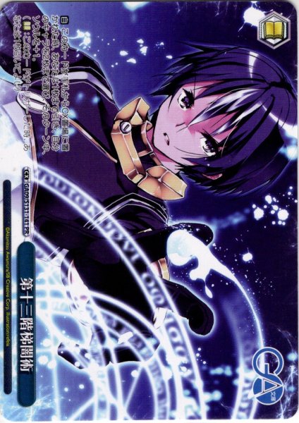 画像1: 【フレームレス仕様】第十三階梯闇術 [WS_GA09/S131-141_PR] (1)
