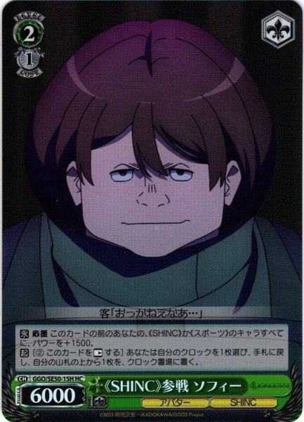 画像1: 【H仕様(C)】《SHINC》参戦 ソフィー[WS_GGO/SE50-15HC] (1)