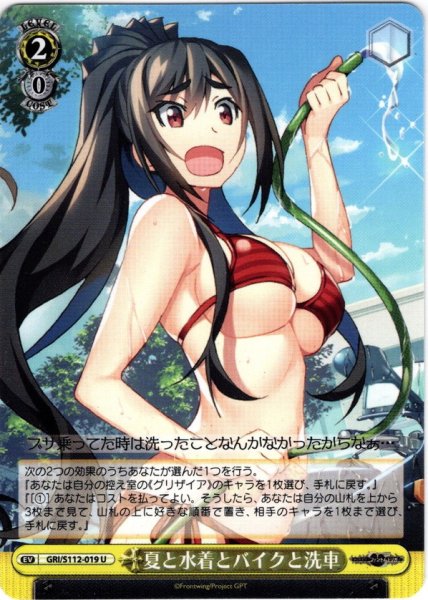 画像1: 夏と水着とバイクと洗車[WS_GRI/S112-019U] (1)