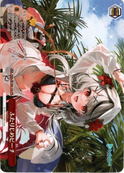 画像1: 【フレームレス仕様】ふたりじめビーチ[WS_HOL/W104-155PR] (1)