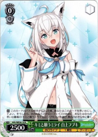 弾ける水しぶき 白上フブキ[WS_HOL/W91-T032TD] - マスターズ