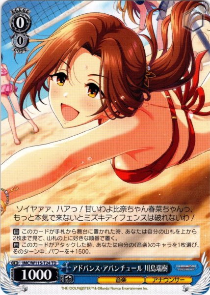 画像1: アドバンス・アバンチュール 川島瑞樹[WS_IMC/W115-T24TD] (1)