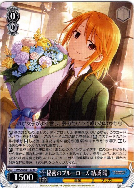 画像1: 秘密のブルーローズ 結城 晴[WS_IMC/WE51-53N] (1)