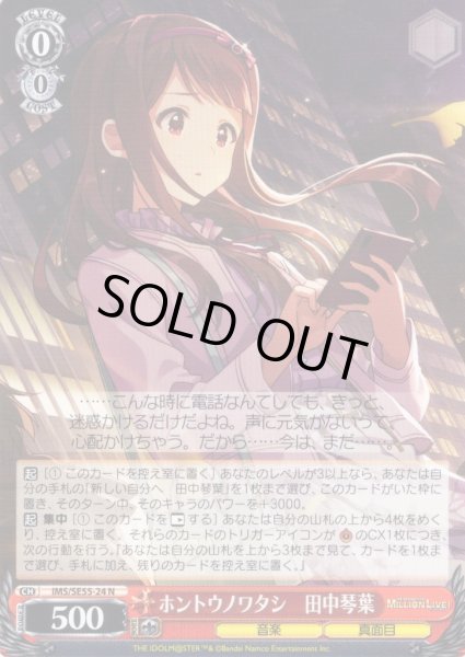 画像1: ホントウノワタシ　田中琴葉 [WS_IMS/SE55-24N] (1)