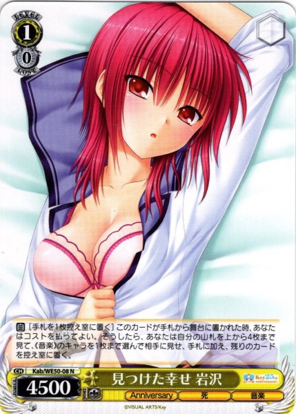 画像1: 見つけた幸せ 岩沢[WS_Kab/WE50-08N] (1)