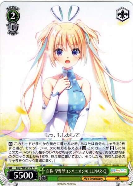 画像1: 自称・学習型コンパニオンAI LUNAR-Q[WS_Key/WE50-21N] (1)