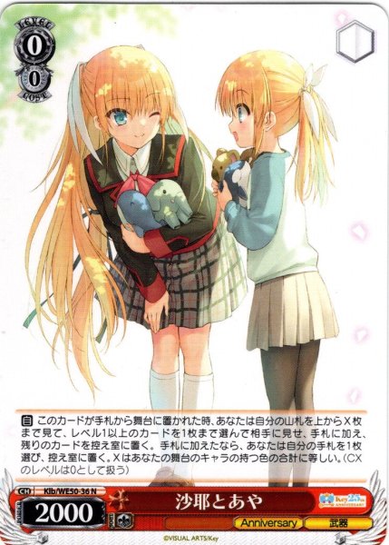 画像1: 沙耶とあや[WS_Klb/WE50-36N] (1)