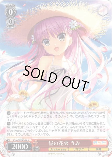 画像1: 昼の花火 うみ[WS_Ksm/WE50-38N] (1)