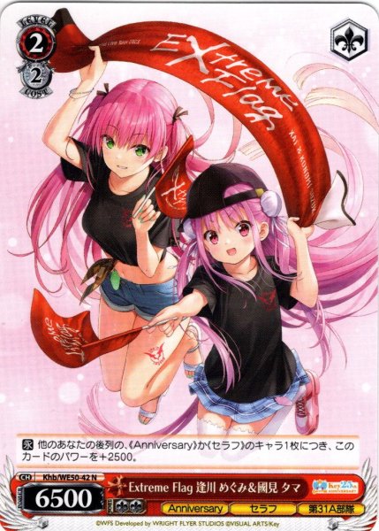 画像1: Extreme Flag 逢川 めぐみ＆國見 タマ[WS_Khb/WE50-42N] (1)