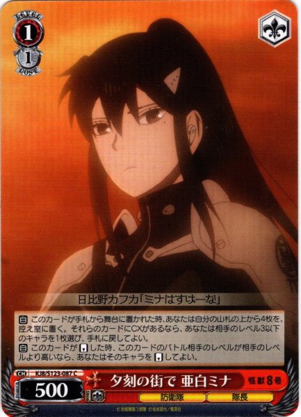 画像1: 夕刻の街で 亜白ミナ[WS_KJ8/S123-087C] (1)