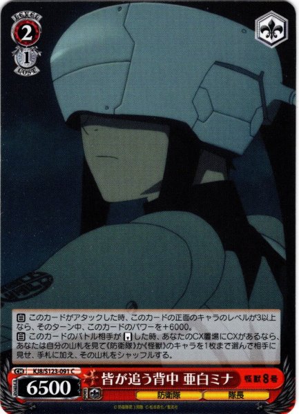 画像1: 皆が追う背中 亜白ミナ[WS_KJ8/S123-091C] (1)