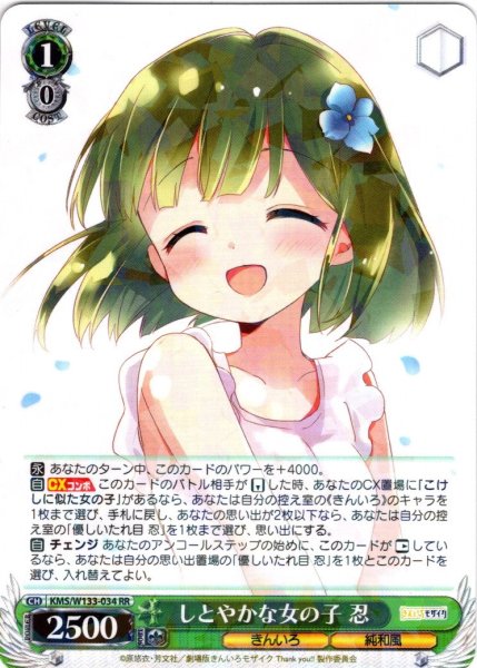 画像1: しとやかな女の子 忍[WS_KMS/W133-034RR] (1)