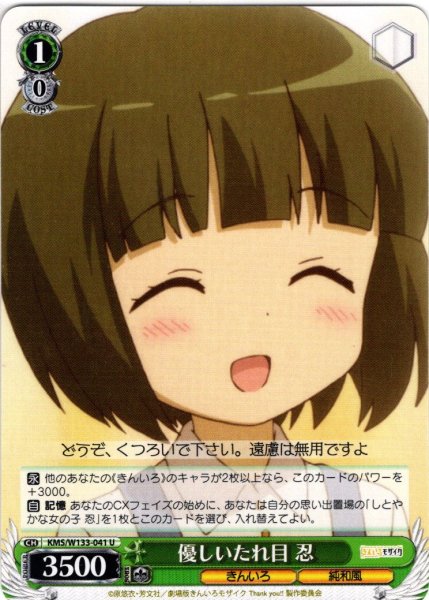 画像1: 優しいたれ目 忍[WS_KMS/W133-041U] (1)