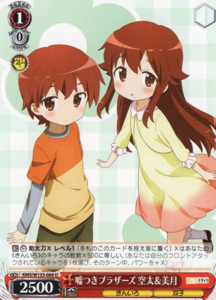 画像1: 嘘つきブラザーズ 空太＆美月[WS_KMS/W133-064U] (1)