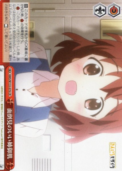 画像1: 面倒見のいい姉御肌[WS_KMS/W133-076CR] (1)