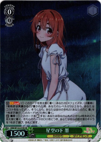 画像1: 【SR仕様(R)】星空の下 墨[WS_KNK/W132-019S] (1)