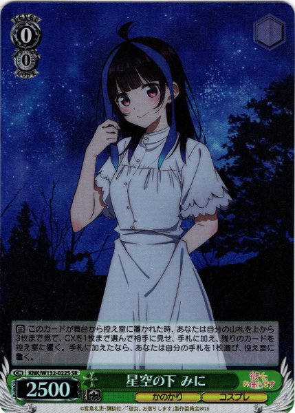 画像1: 【SR仕様(R)】星空の下 みに[WS_KNK/W132-022S] (1)