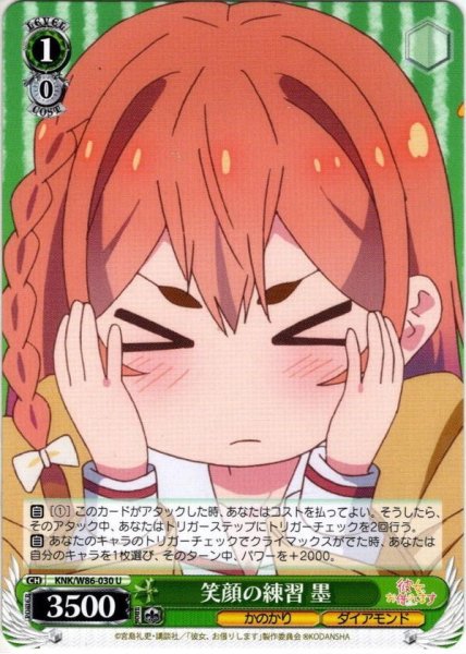 画像1: 笑顔の練習 墨[WS_KNK/W86-030U] (1)