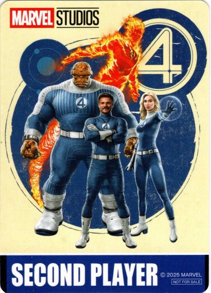 画像1: 後攻マーカー(ファンタスティック・フォー：ファースト・ステップ)[WS_MAR/S124PR]【6/6】 (1)