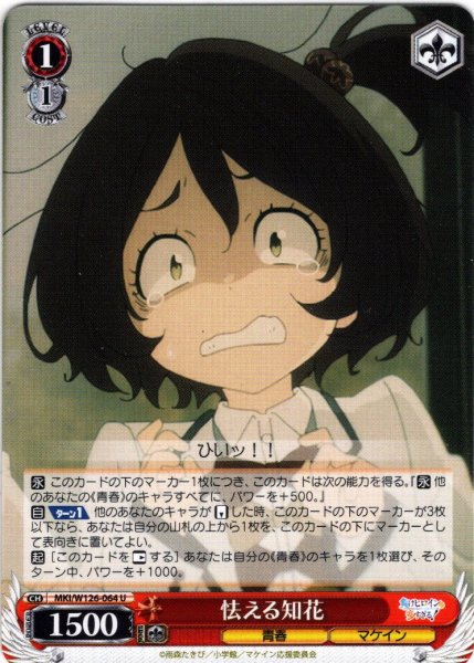 画像1: 怯える知花[WS_MKI/W126-064U] (1)