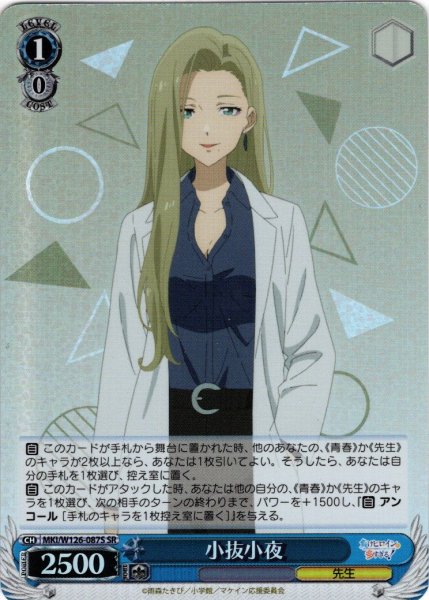 画像1: 【SR仕様(U)】小抜小夜[WS_MKI/W126-087S] (1)