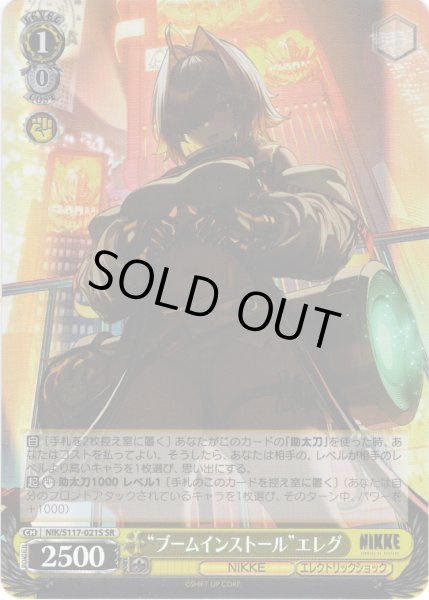 画像1: 【SR仕様(C)】“ブームインストール”エレグ[WS_NIK/S117-021S] (1)