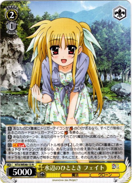 画像1: 水辺のひととき フェイト[WS_NTA/WE48-13N] (1)