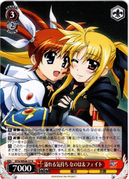 画像1: 溢れる気持ち なのは＆フェイト[WS_NTA/WE48-37N] (1)