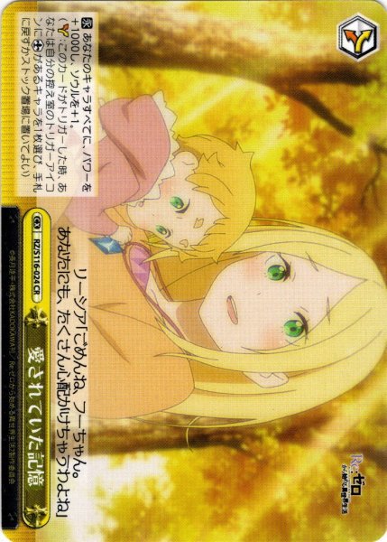画像1: 愛されていた記憶[WS_RZ/S116-024CR] (1)