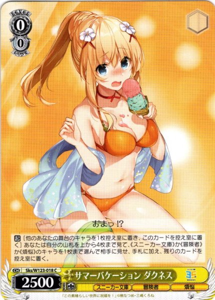 画像1: サマーバケーション ダクネス[WS_Sks/W123-018C] (1)