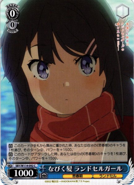 画像1: なびく髪 ランドセルガール[WS_SBY/W114-092C] (1)